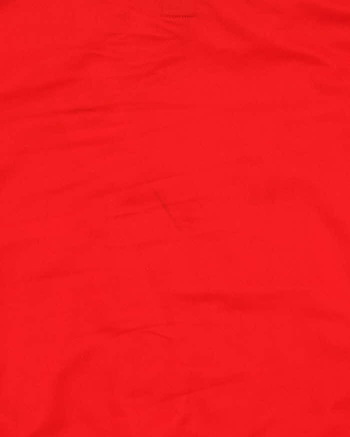 Vintage Y2K 00s Red Adidas Originals Firebird Track Jacket - L