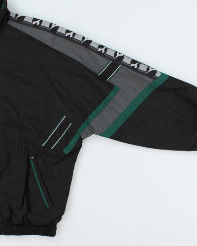 Vintage 1990s Diadora Football Shell Windbreaker Jacket - L