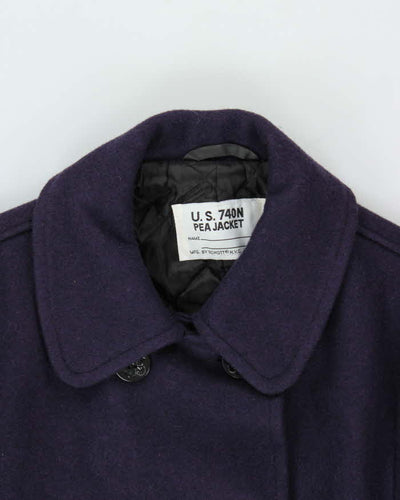Vintage Schott Wool Pea Coat - L