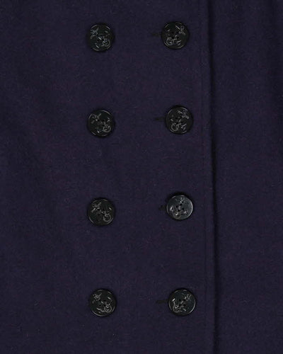 Vintage Schott Wool Pea Coat - L