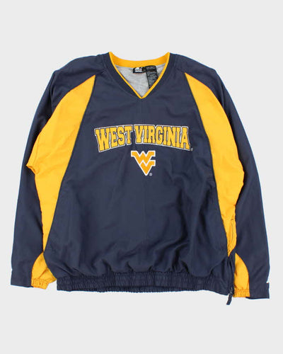 Vintage 00s Starter West Virginia Soft Shell Pullover Team Jacket - L