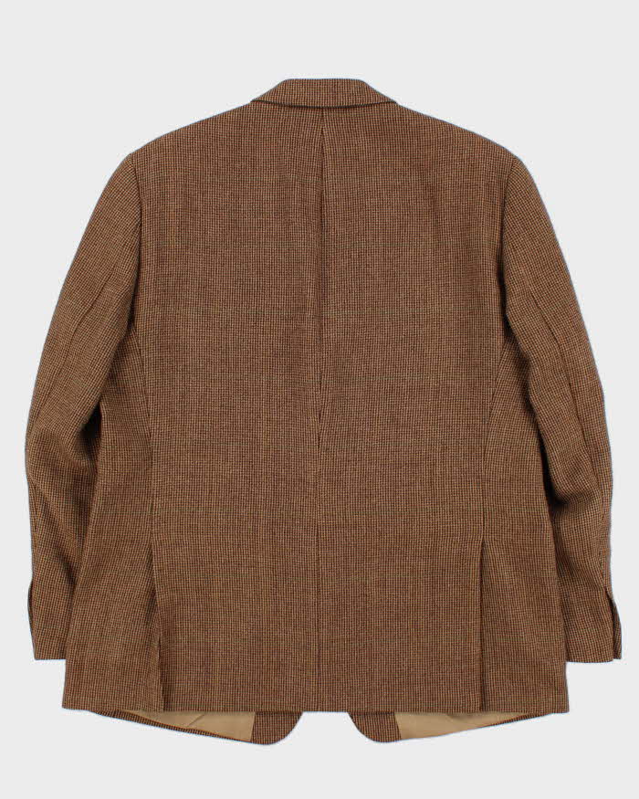 Vintage 1990s Lauren Ralph Lauren Tweed Wool Single Breasted Blazer - S