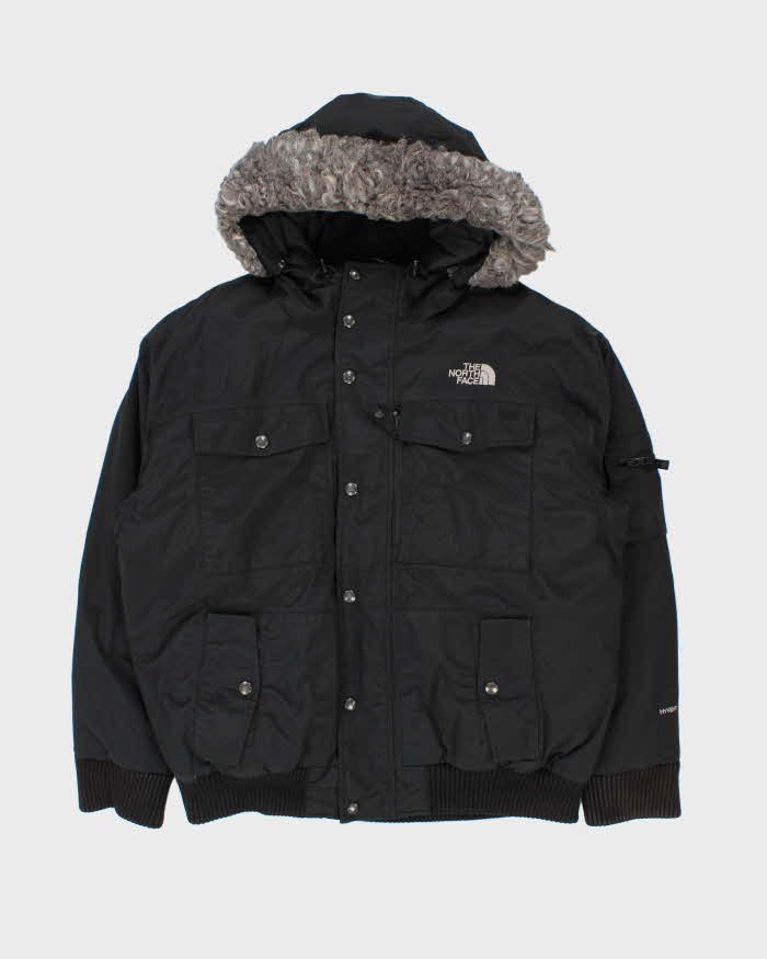 Vintage The North Face Hyvent Faux Fur Hooded Down Fill Puffer Jacket - XL