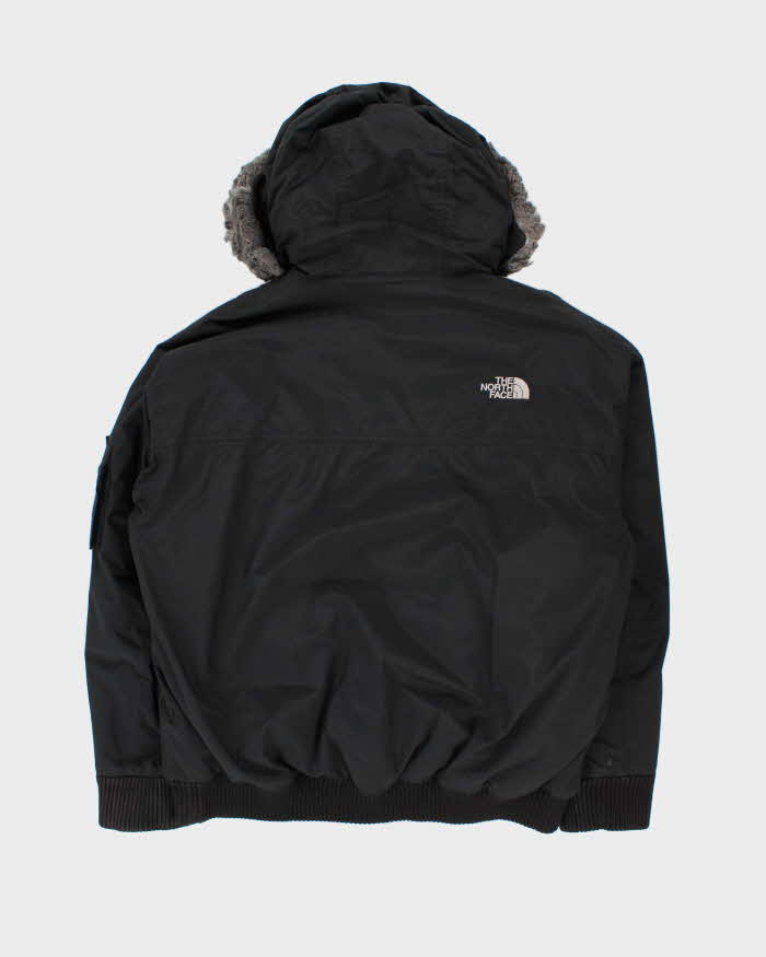 Vintage The North Face Hyvent Faux Fur Hooded Down Fill Puffer Jacket - XL