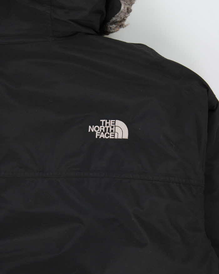 Vintage The North Face Hyvent Faux Fur Hooded Down Fill Puffer Jacket - XL