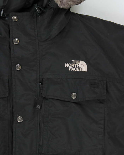 Vintage The North Face Hyvent Faux Fur Hooded Down Fill Puffer Jacket - XL