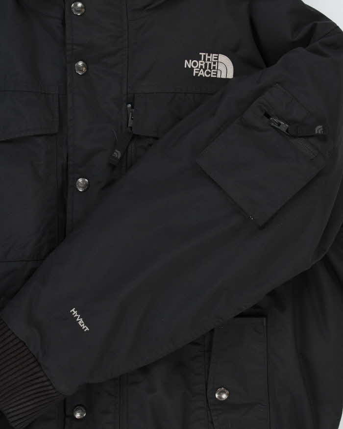 Vintage The North Face Hyvent Faux Fur Hooded Down Fill Puffer Jacket - XL