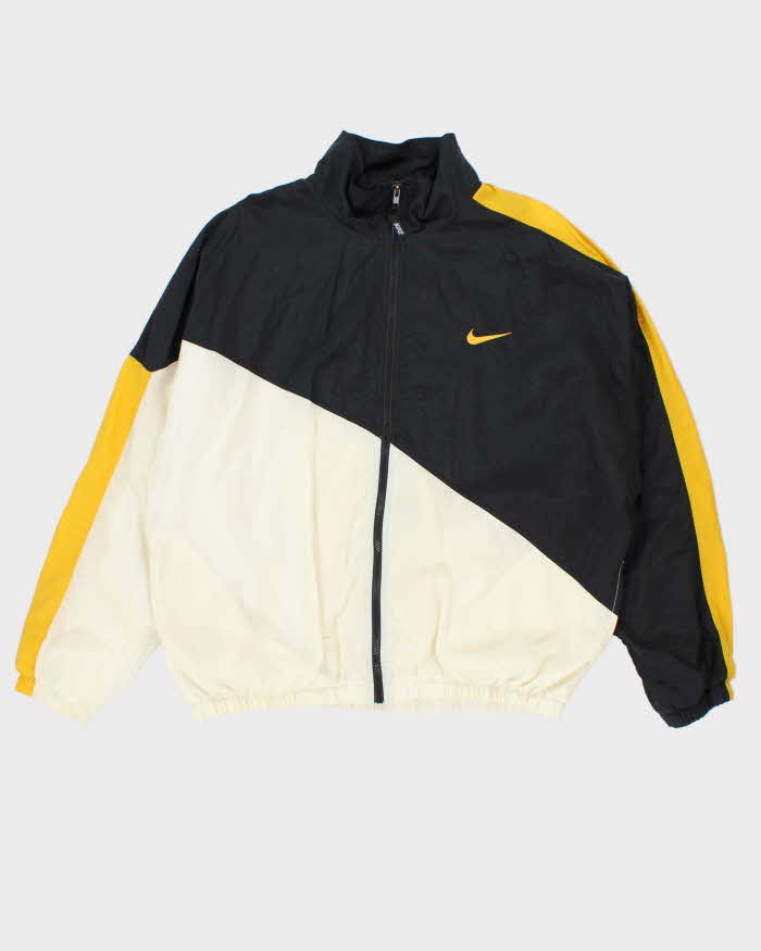 Vintage 1990s Nike Big Swoosh Shell Windbreaker Jacket - L