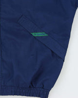 Vintage 1990s Umbro Navy Oversized Shell Windbreaker Jacket - XS
