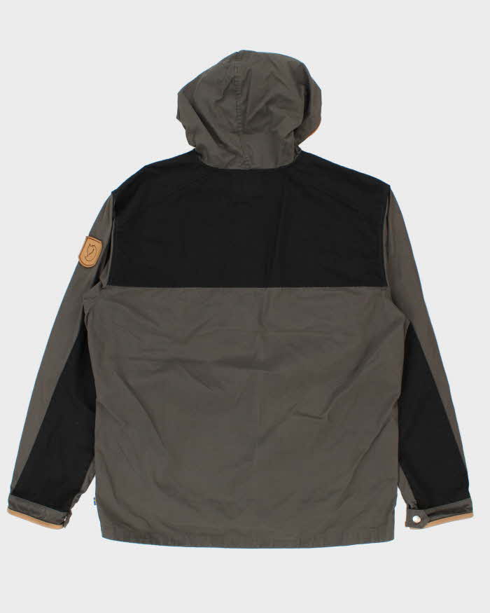 Vintage Fjall Raven Greenland Special Edition G-1000 Waxed Cotton Leather Trim Anorak - XL