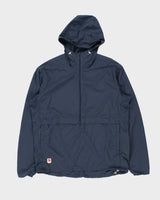 Fjall Raven Hooded Quarter-zip Lightweight Waterproof Jacket - L
