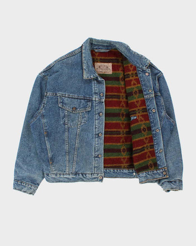 Vintage Levi's Blanket Lined Denim Jacket - L