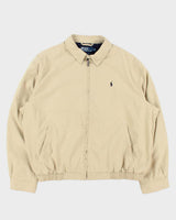 Vintage 00s Polo Ralph Lauren Soft Shell Harrington Jacket - L