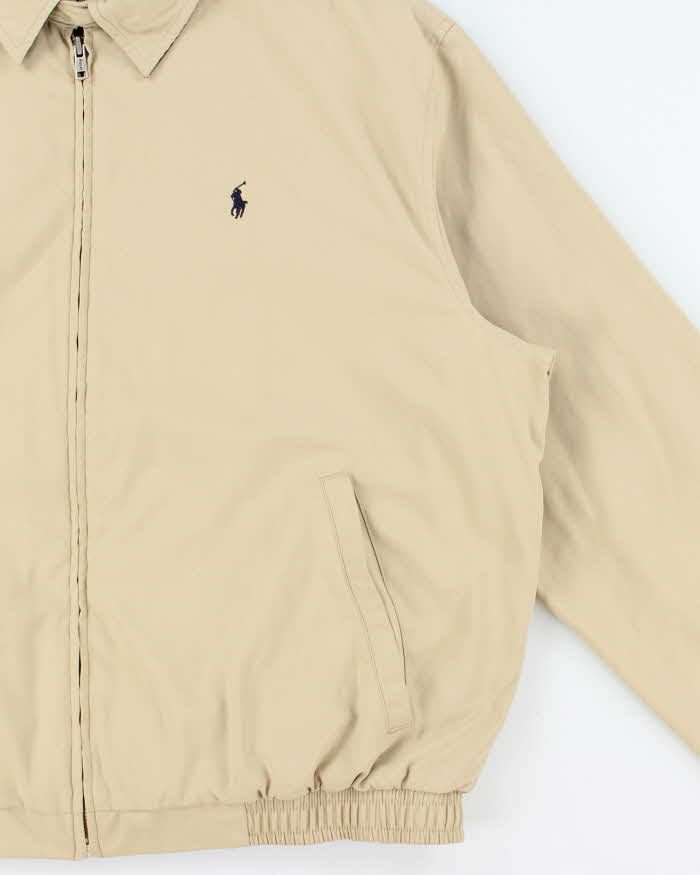 Vintage 00s Polo Ralph Lauren Soft Shell Harrington Jacket - L