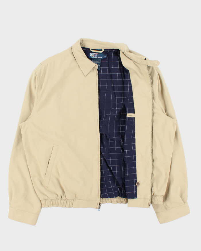 Vintage 00s Polo Ralph Lauren Soft Shell Harrington Jacket - L