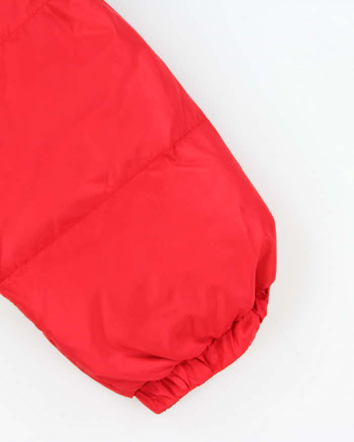 Vintage 1990s Polo Sport Ralph Lauren Two-Tone Down Filled Puffer Jacket - XL