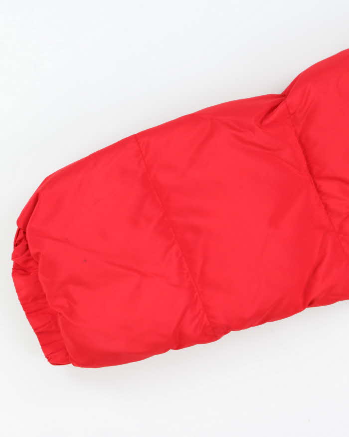 Vintage 1990s Polo Sport Ralph Lauren Two-Tone Down Filled Puffer Jacket - XL