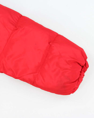 Vintage 1990s Polo Sport Ralph Lauren Two-Tone Down Filled Puffer Jacket - XL