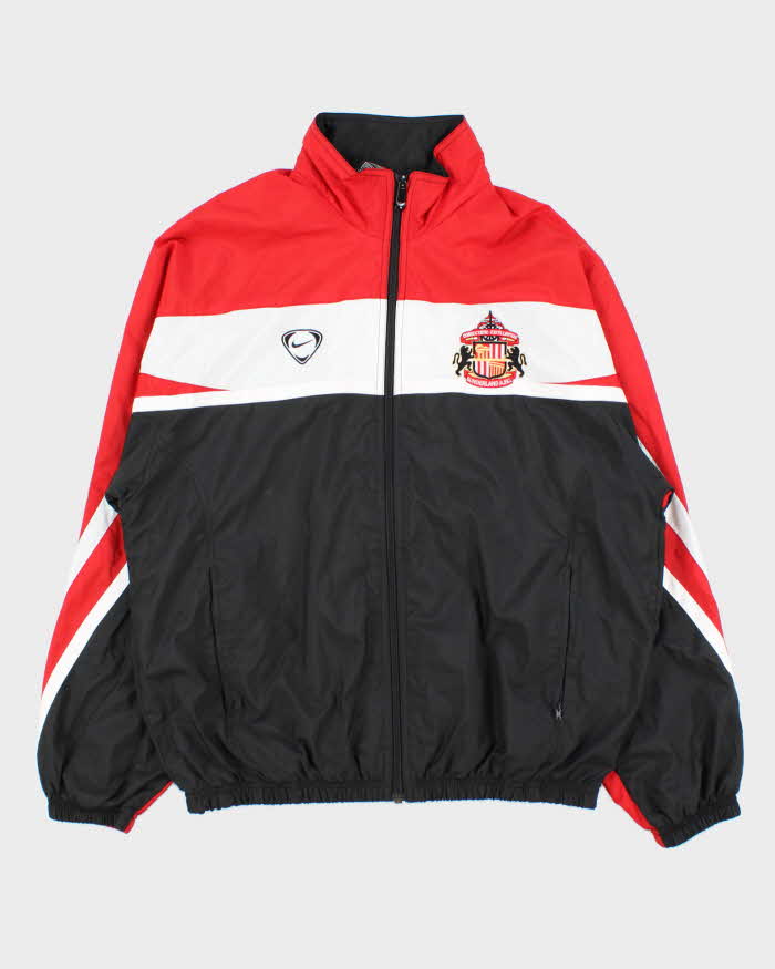 Vintage 00s Nike Football Sunderland FC Windbreaker Jacket - M