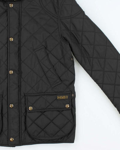 Vintage Polo Ralph Lauren Black Quilted Jacket - S