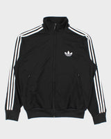 Vintage Y2K Black Adidas Originals Firebird Track Jacket - L