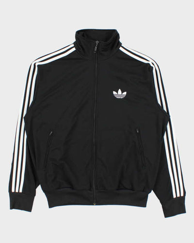 Vintage Y2K Black Adidas Originals Firebird Track Jacket - L