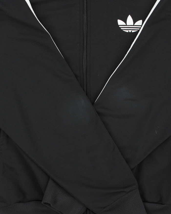 Vintage Y2K Black Adidas Originals Firebird Track Jacket - L