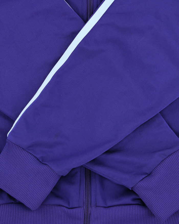 Vintage Y2K Purple Adidas Originals Firebird Track Jacket - L