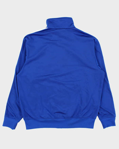 Vintage Y2K Electric Blue Adidas Originals Firebird Track Jacket - L