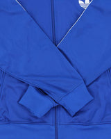 Vintage Y2K Electric Blue Adidas Originals Firebird Track Jacket - L