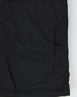 Vintage 00s Eddie Bauer Black Heavyweight Weatherproof Hooded Puffer Parka - L