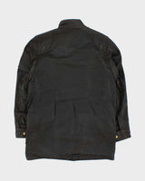 Vintage 1980s Belstaff Trailmaster Professional Waxed Cotton Jacket - S