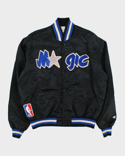 Vintage 1990s Starter Orlando Magic NBA Satin Bomber Jacket - L