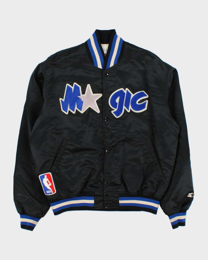 Vintage 1990s Starter Orlando Magic NBA Satin Bomber Jacket - L