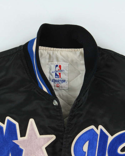 Vintage 1990s Starter Orlando Magic NBA Satin Bomber Jacket - L