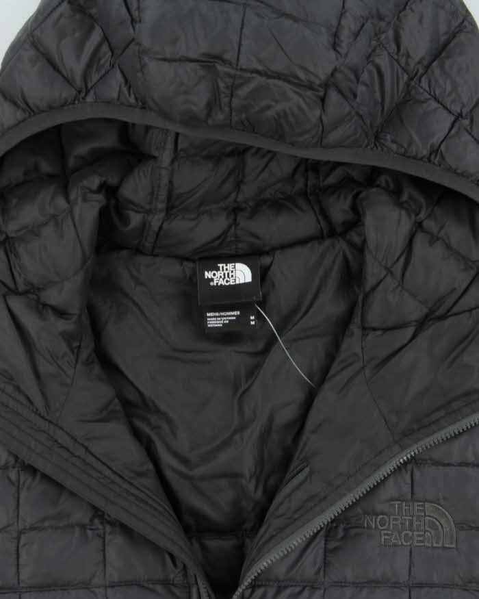 The North Face Thermoball Eco Lightweight Grid Hooded Puffer Jacket - M