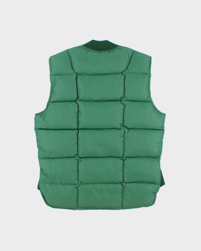 Vintage 1970s Pioneer Sportswear Reversible Down Filled Gilet Jacket - M