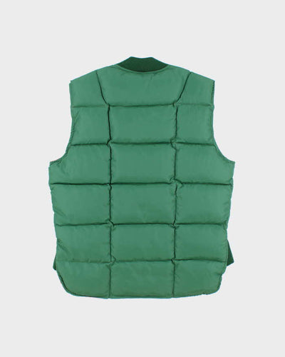 Vintage 1970s Pioneer Sportswear Reversible Down Filled Gilet Jacket - M