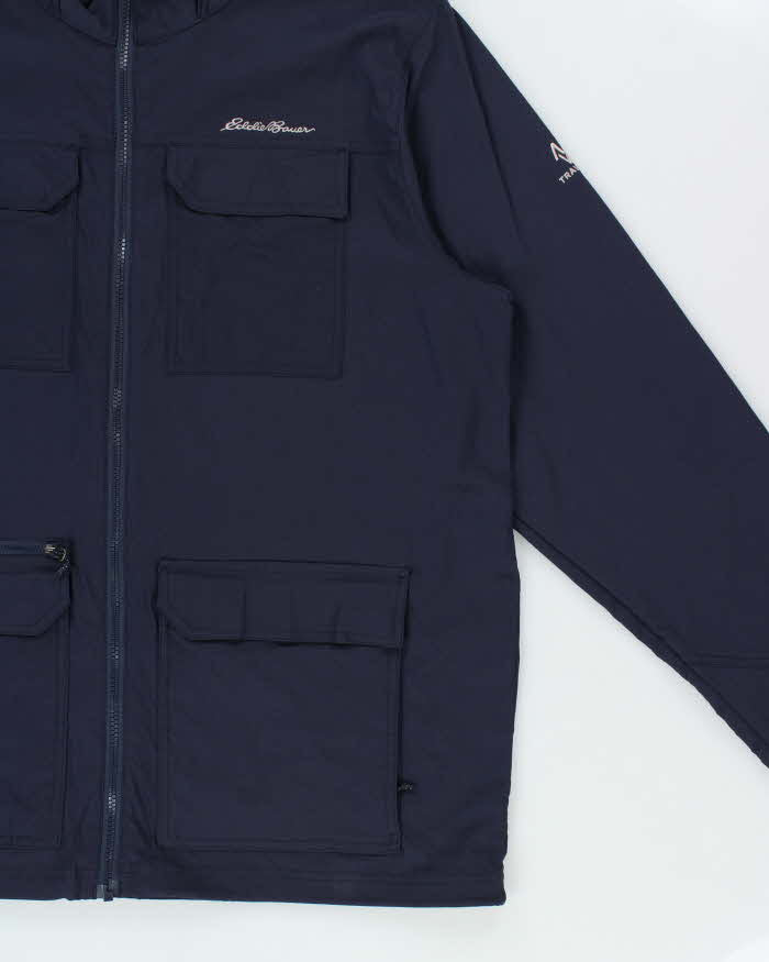 Vintage Eddie Bauer Travex Lightweight Hooded Utility Jacket - XL