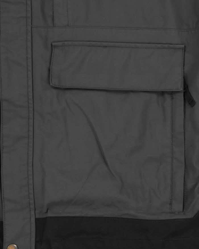 Vintage Eddie Bauer WeatherEdge Plaid Lined Hooded Jacket - XL