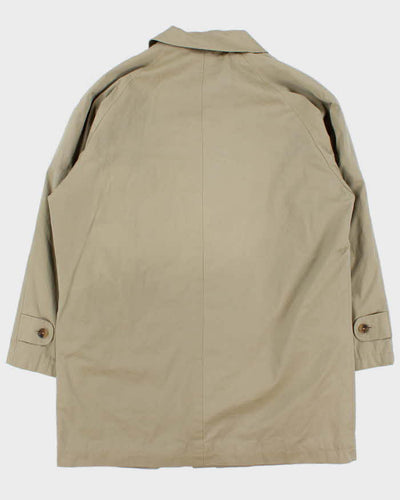 Vintage 00s Chaps Quilt Lined Weatherproof Overcoat Mac - L