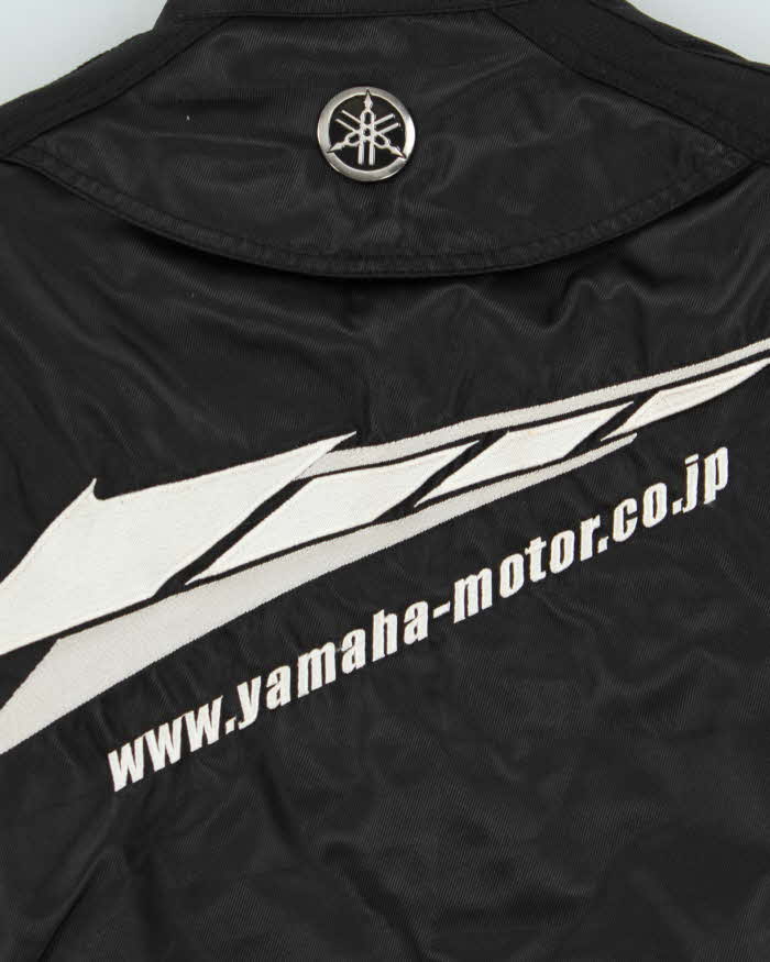 Vintage Y2K 00s Yamaha Racing Padded Moto Jacket - M
