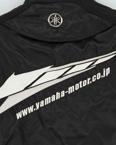 Vintage Y2K 00s Yamaha Racing Padded Moto Jacket - M