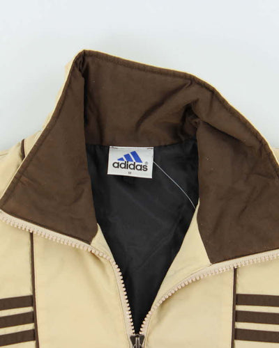 Vintage 1990s Adidas Seventies Style Padded Oversized Jacket - M
