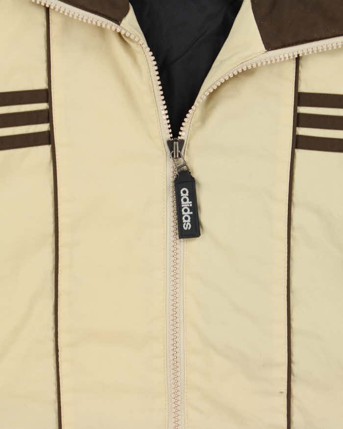 Vintage 1990s Adidas Seventies Style Padded Oversized Jacket - M