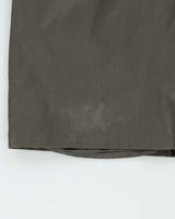 Vintage 1990s London Fog Khaki Quilt Insulated Weatherproof Oversized Trench Coat - XL