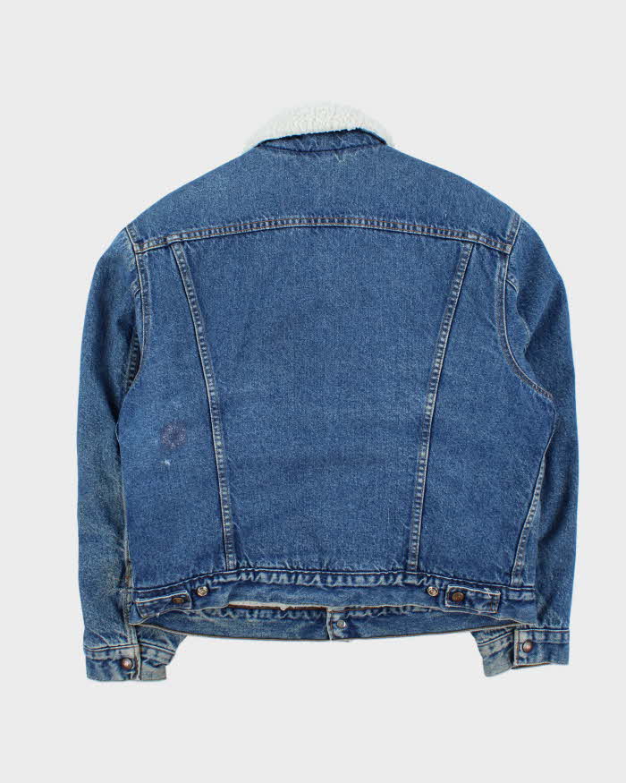 Vintage 1980s Levi's Sherpa Lined Denim Jacket - L