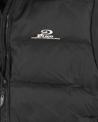 Vintage 1990s Piko Longboard Wear Down Filled Puffer Jacket - L