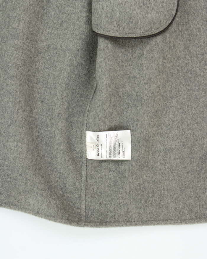 Vintage Acne Studios Chester Soft Wool Overcoat - L