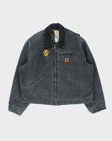 Vintage 00s Carhartt J97 Detroit Blanket Lined Faded Workwear Jacket -XXL